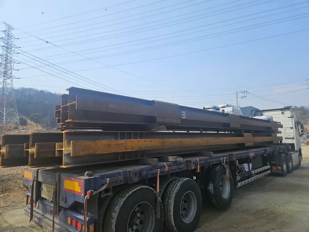 부재 운송·현장 인도