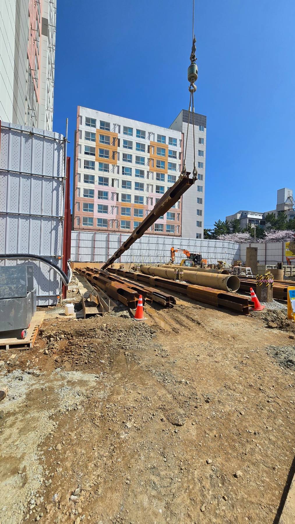 현장 설치 작업